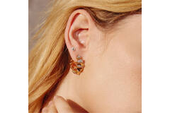  TRAILBLAZER - Boucles d'oreilles à puces - Argent / Rhodié